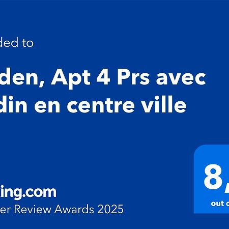 L'Eden, Apt 4 Prs Avec Jardin En Centre Ville Dijon Kültér fotó