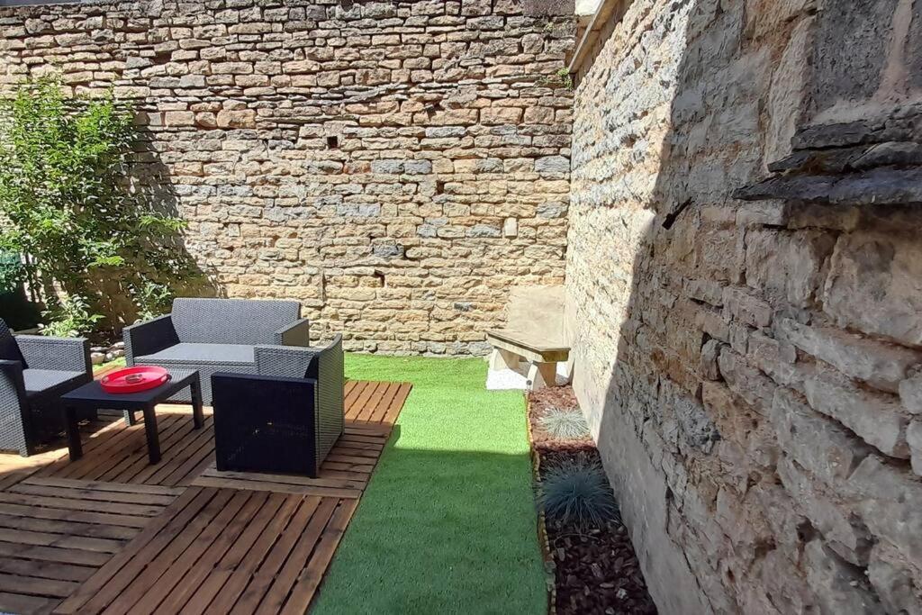 L'Eden, Apt 4 Prs Avec Jardin En Centre Ville Dijon Kültér fotó