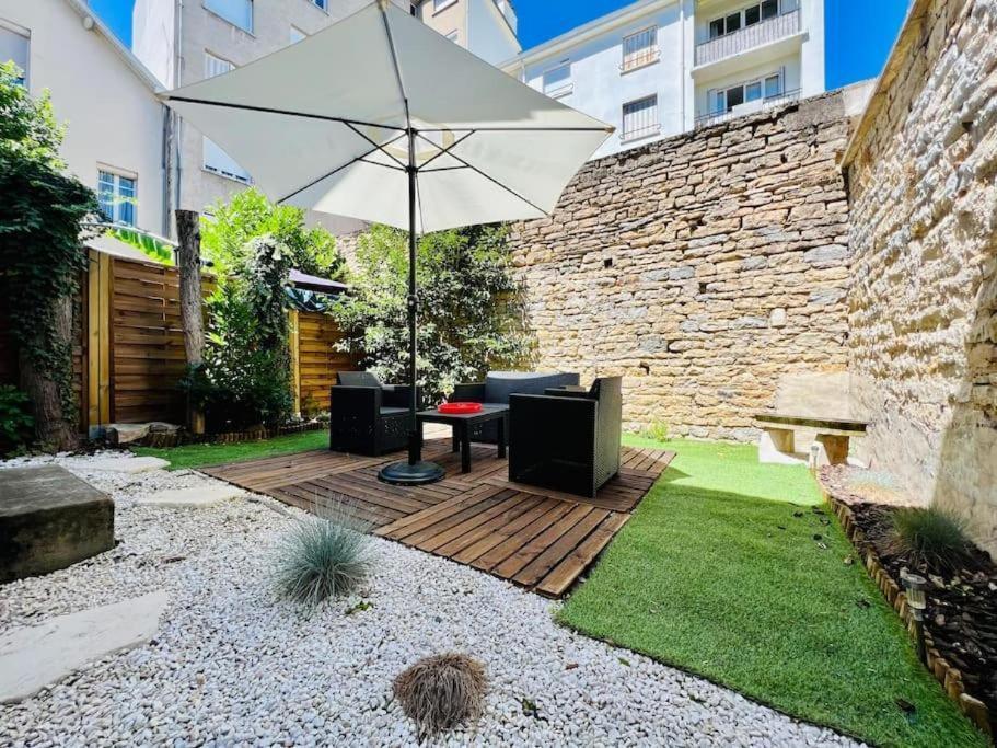 L'Eden, Apt 4 Prs Avec Jardin En Centre Ville Dijon Kültér fotó
